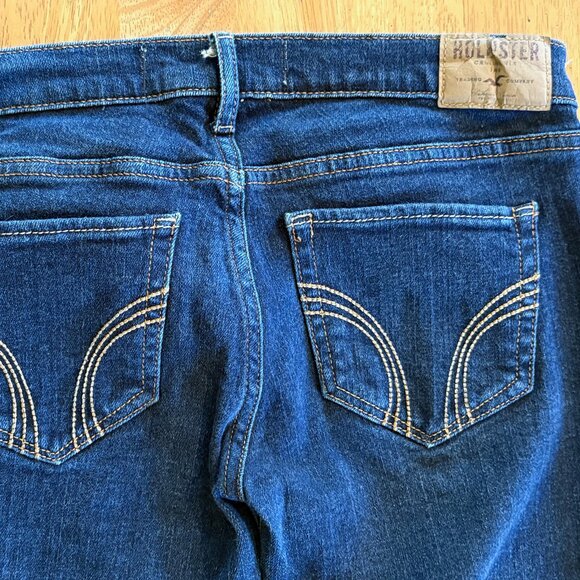 Hollister California SoCal Stretch Y2K Jeans Women's Size 3R 26x33 Laguna Skinny - Picture 3 of 4